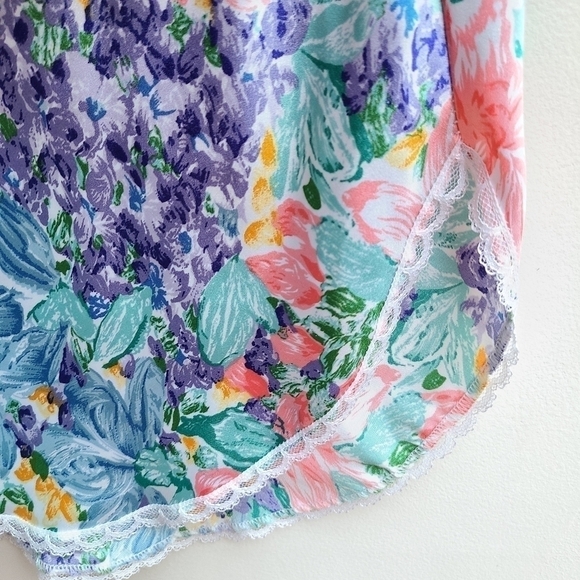 Bonjour Vintage Lace Trimed Nightie - Picture 6 of 7